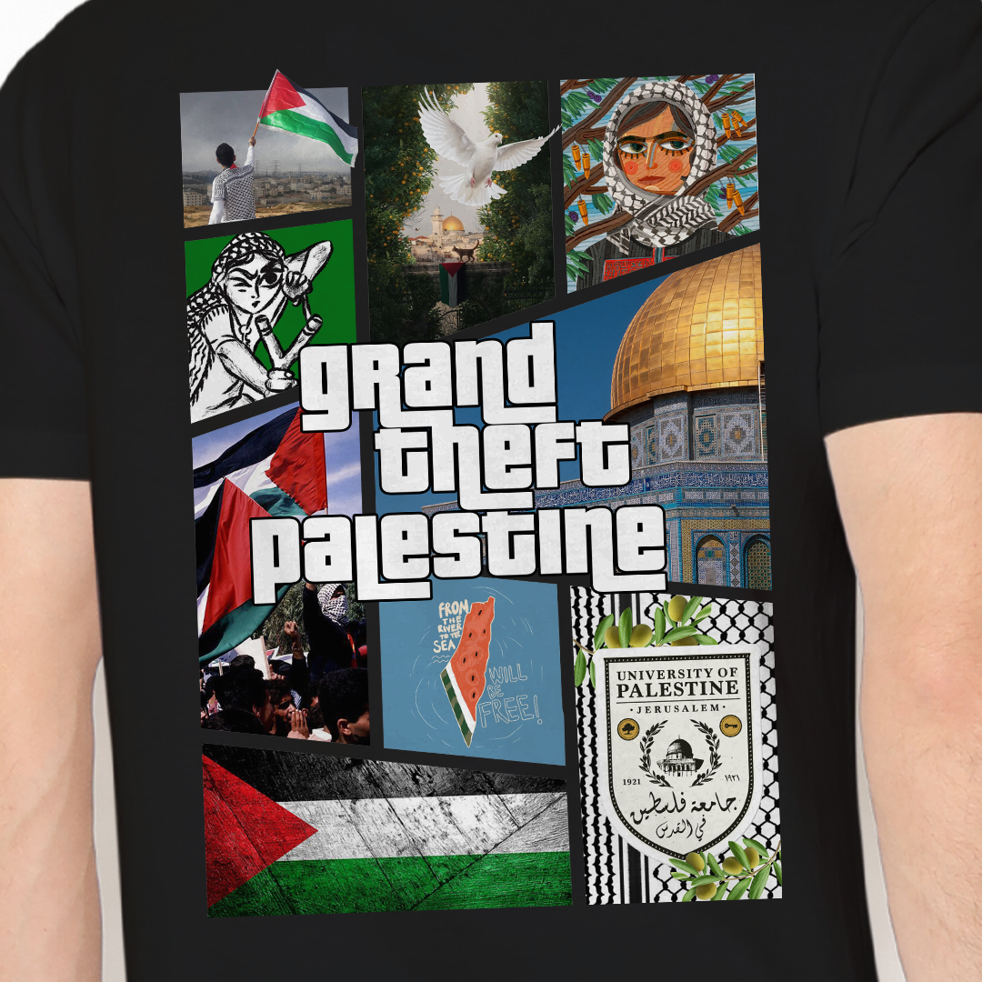 Grand Theft Palestine Tshirt